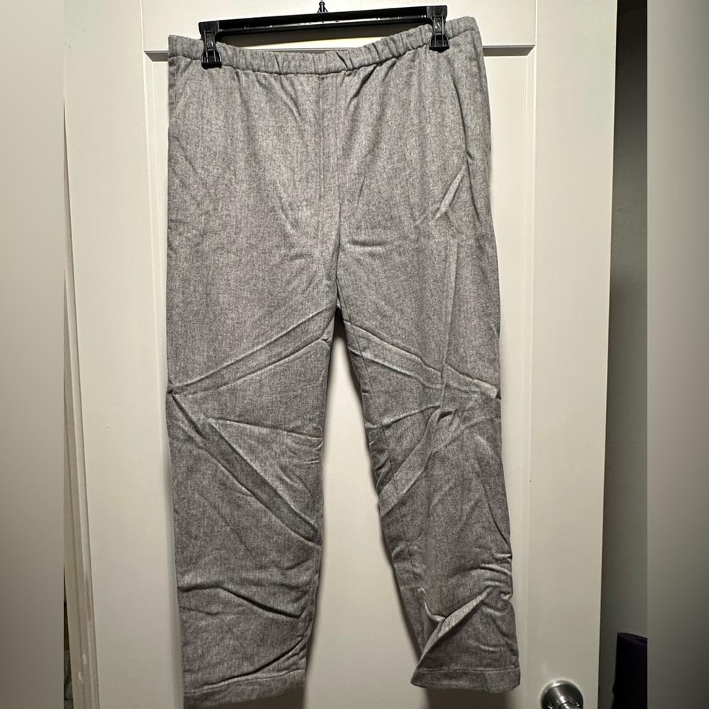 Eileen Fisher gray wool pants